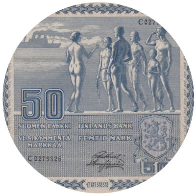 50 Markkaa 1922